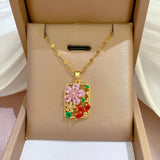 Luxurious Full Diamond Flower Microinlaid Real – Jewelry Gift Ideas — 4