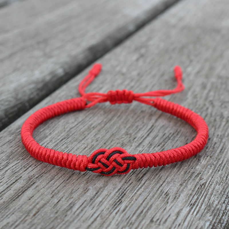 Hand Braided Double Money Knot Bracelet – Jewelry Gift Ideas — 1