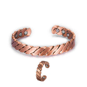Unisex Pure Copper Bracelet Adjustable Ring – Jewelry Gift Ideas — 13