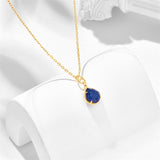 Women's Inlaid Natural Sandstone Pendant – Jewelry Gift Ideas — 4