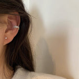 Fashion Vintage Zircon Pearl Metal Ear Cuffs – Stylish Gifts — 9
