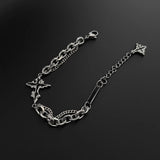 Dissolved Dark Cross Bracelet Men's Titanium – Jewelry Gift Ideas — 9