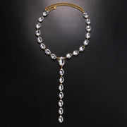 Full Diamond Long Tassel Necklace Temperament – Jewelry Gift Ideas — 3