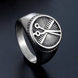 European And American Simple Titanium Steel Men's Ring – Gifts for Him — 1