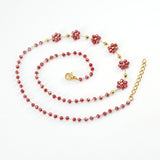 Color Crystal Flowers Stainless Steel Bracelet – Jewelry Gift Ideas — 4