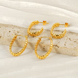 Retro Stud Earrings Female Niche Gold – Gifts for Her — 1