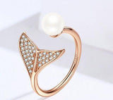 Mermaid Tail Silver Ring – Practical Gifts — 8