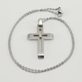 Fashion Simple Sense Hollow Jeweled Cross – Jewelry Gift Ideas — 4