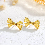 Sweet Trend Bow Stud Earrings Stylish – Special Occasion Gifts — 4