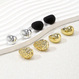 Minimalistic Water Drops Hammered Earrings Suit – Stylish Gifts — 2