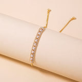 Brass Gold Plated Long Micropaved Zircon Pendant – Jewelry Gift Ideas — 10