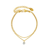 Women's Multi-layered Personality Simple Beach Anklet – Gifts for Her — 4