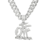 Creative Stitching Full Diamond Letter Pendant – Jewelry Gift Ideas — 5