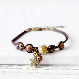 Handmade Retro Senshi Style Braided Ceramic Bracelet – Stylish Gifts — 4