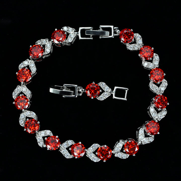 Color Preservation White Crystal AAA Zircon – Jewelry Gift Ideas — 1