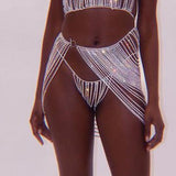 Tassel Rhinestone Body Chain Woman – Gifts for Her — 6
