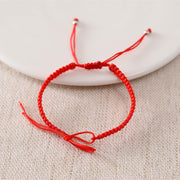 Male And Female Red Rope Couple Beads Threading DIY – Creative Gifts — 7