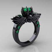 Style Skull Ring Ruby Ring Style Accessories – Stylish Gifts — 11