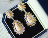 Luxury 925 Silver Hollow Earrings Ornaments – Everyday Gifts — 5