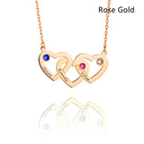 Sterling Silver Triple Heart Inlaid Zircon – Jewelry Gift Ideas — 6