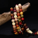 Golden Sandalwood Blood Dragon Wood Buddhist Bead – Jewelry Gift Ideas — 4