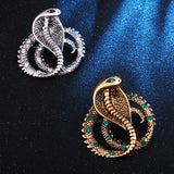 Personalized Vintage Cobra Brooch Accessories – Stylish Gifts — 4