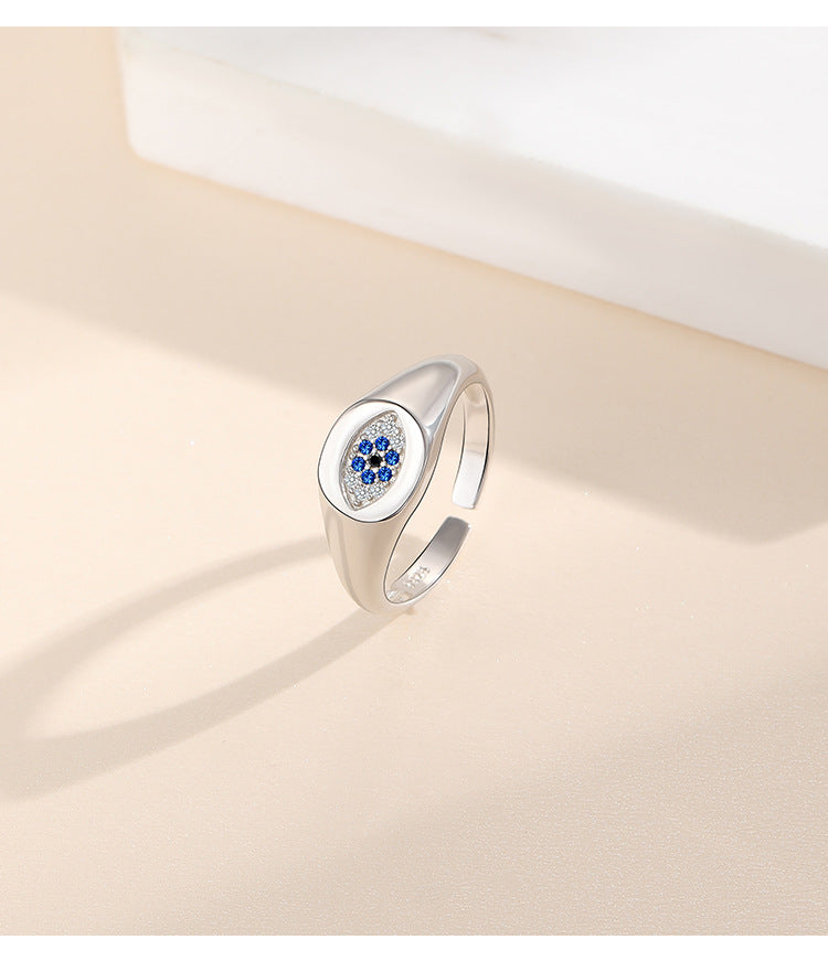 Design Textured Geometric Microset Zircon Ring – Surprise Gifts — 1