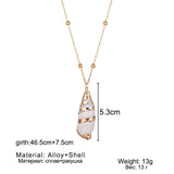 Conch Beads Necklace Natural Shell Phnom Penh – Jewelry Gift Ideas — 8