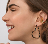 Individual Metal Heart Earrings – Thoughtful Gifts — 2