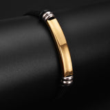 Men's Vintage Stainless Steel Bracelet – Jewelry Gift Ideas — 4