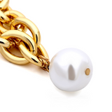 Simple and elegant chain pearl bracelet – Jewelry Gift Ideas — 2
