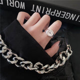 Men's Planet Round Hip Hop Ring – Gifts for Him — 5