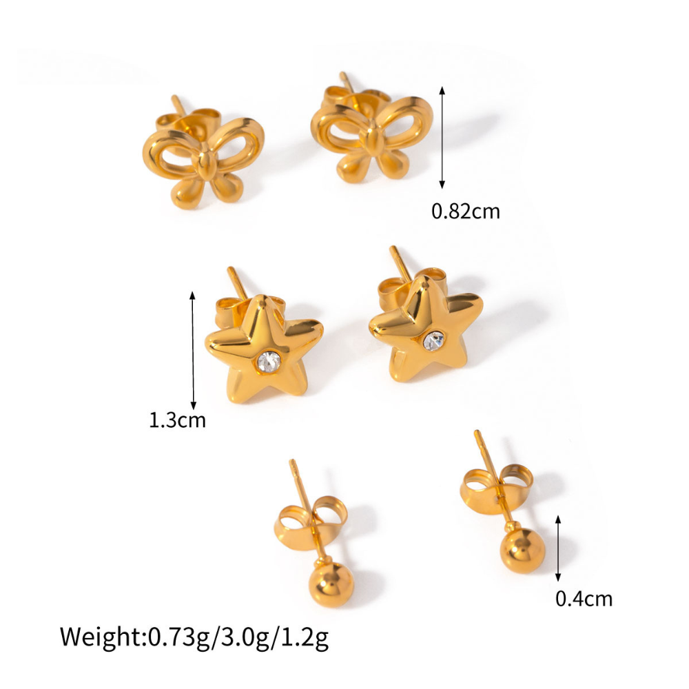 Metal Women's Premium Niche Earrings – Gifts for Her — 1