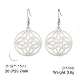 Titanium Steel 18k Electroplated Colorless Earrings – Stylish Gifts — 5