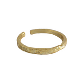Irregular embossed fine ring – Everyday Gifts — 6