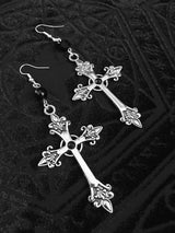 Gothic Dark Angel Cross Alloy Earrings – Useful Gifts — 2