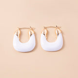 Irregular U Shape Hoop Earrings For Women – Gifts for Her — 4