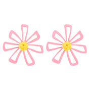 European And American Women's Large Metal Flower – Gifts for Her — 5
