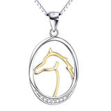 Horse Head Pendant Fashion Delicate Micro Inlaid – Jewelry Gift Ideas — 1