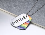 Lesbian Rainbow Lovers Pendant – Jewelry Gift Ideas — 1