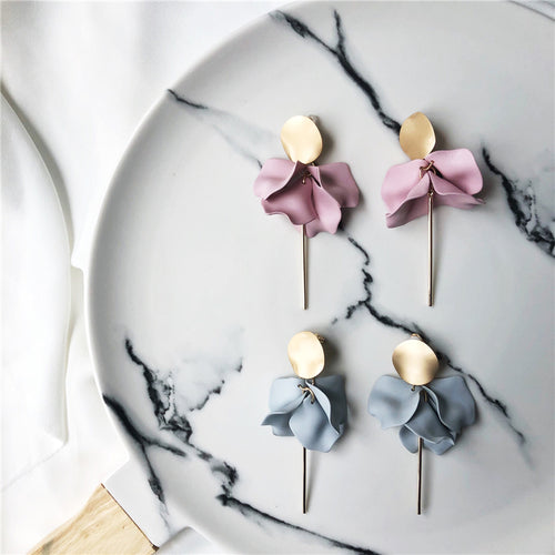 Colorful Flower Earrings 925 Silver Holiday – Everyday Gifts — 2