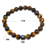 Blackstone Tiger Eye Bead Bracelet – Jewelry Gift Ideas — 15