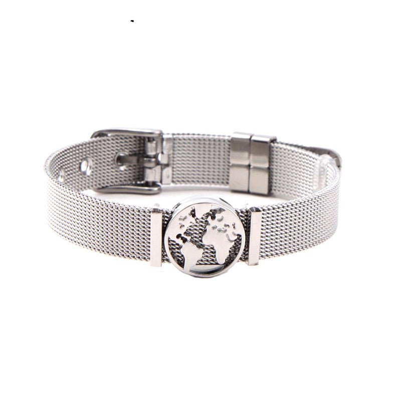 World map bracelet – Jewelry Gift Ideas — 1