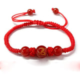 Zodiac Cinnabar All-matching Weaving Bracelet – Jewelry Gift Ideas — 2
