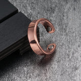Vintage Men's Magnetic Red Copper Ring – Gifts for Him — 1