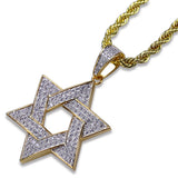European And American Hexagram Micro-set Men's – Jewelry Gift Ideas — 3