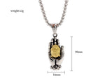 Buddha palm pendant – Jewelry Gift Ideas — 6