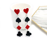 Acrylic Poker Earrings Long Earring Pendant – Jewelry Gift Ideas — 4