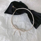 Light Luxury Niche Design Senior Sense Pearl Bow – Jewelry Gift Ideas — 3
