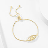 Women's Copper Set Zirconia Pull Eye Bracelet – Jewelry Gift Ideas — 5